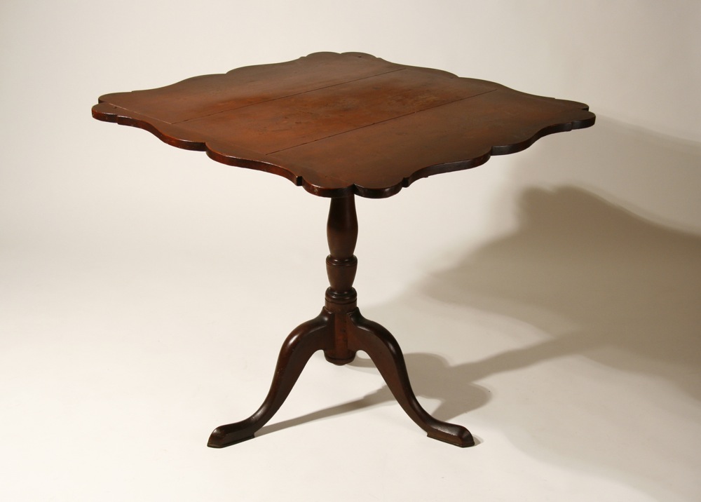 antique Queen Anne tea table