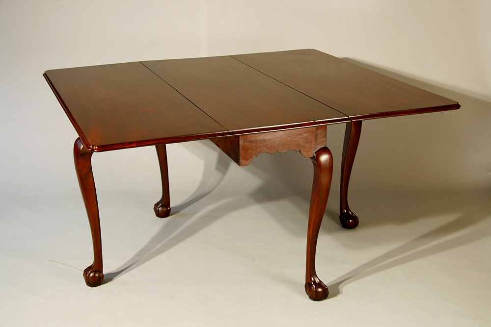 antique Chippendale drop leaf table