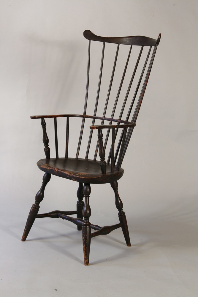 antique windsor armchair