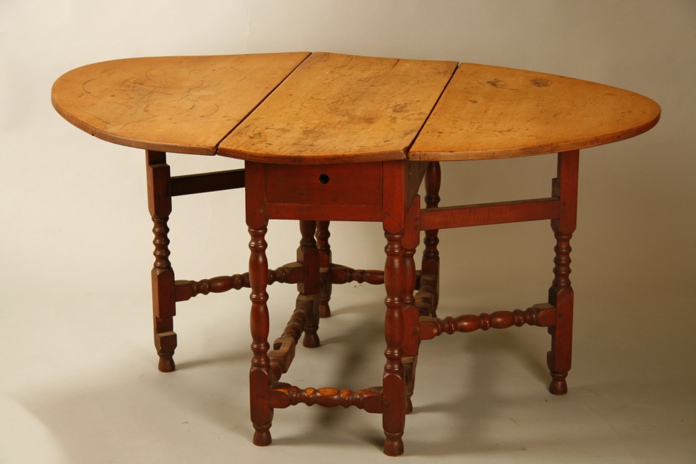 antique William and Mary gateleg table