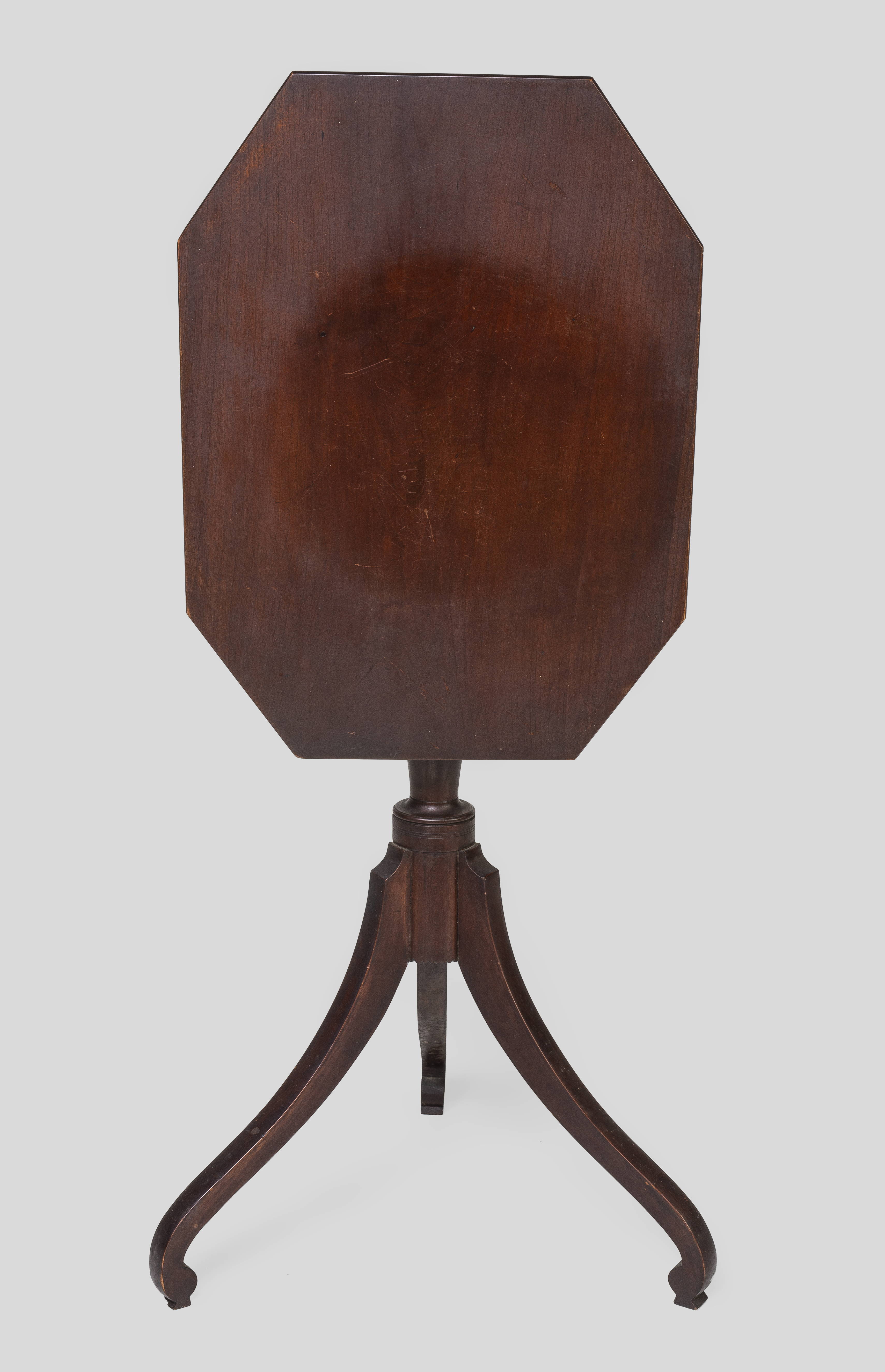 A very fine country 'Classical' candlestand