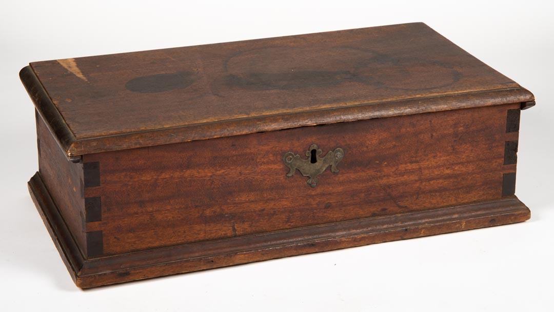 A document or 'Bible' box