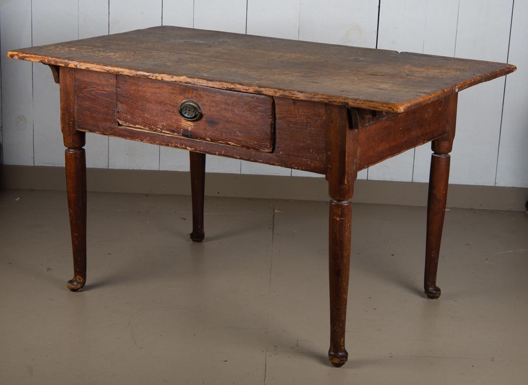 A country Queen Anne work table