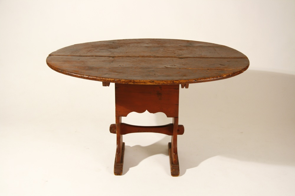 antique hutch table