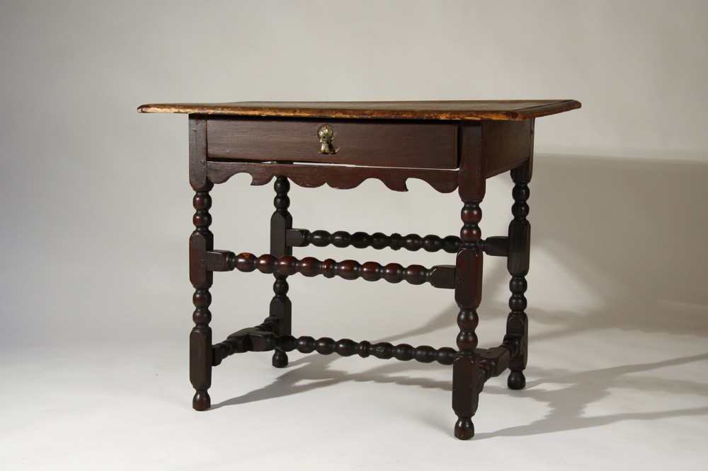 antique stretcher table