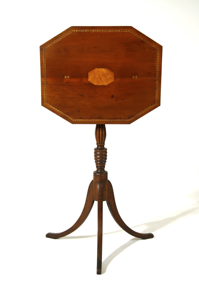 antique Federal candlestand