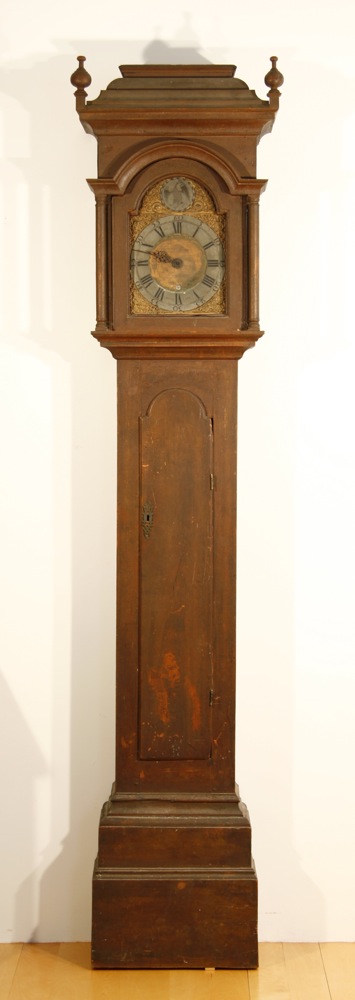 antique William and Mary clock