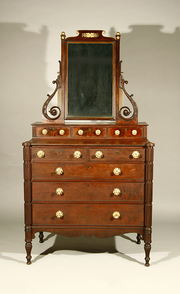 antique Boston dressing chest
