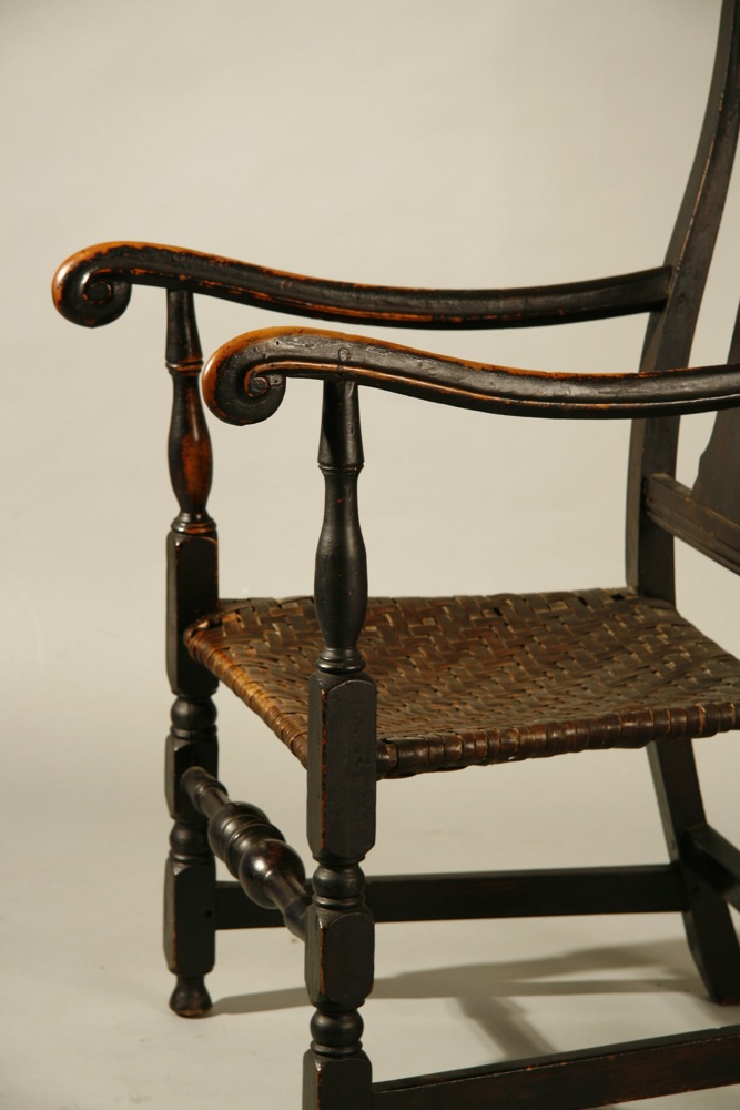 antique Queen Anne armchair