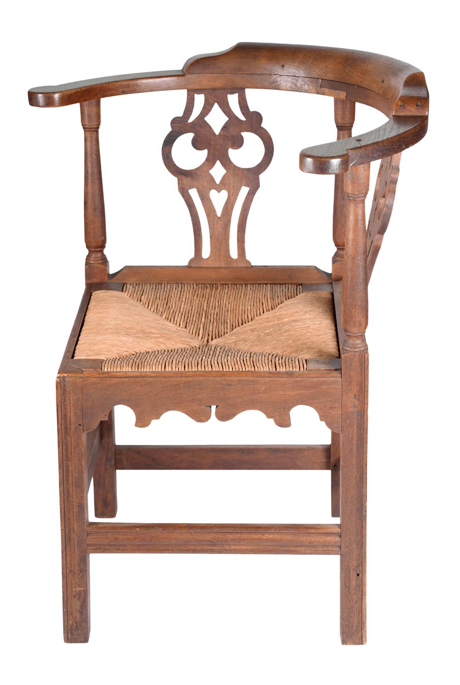 New Hampshire Chippendale corner chair