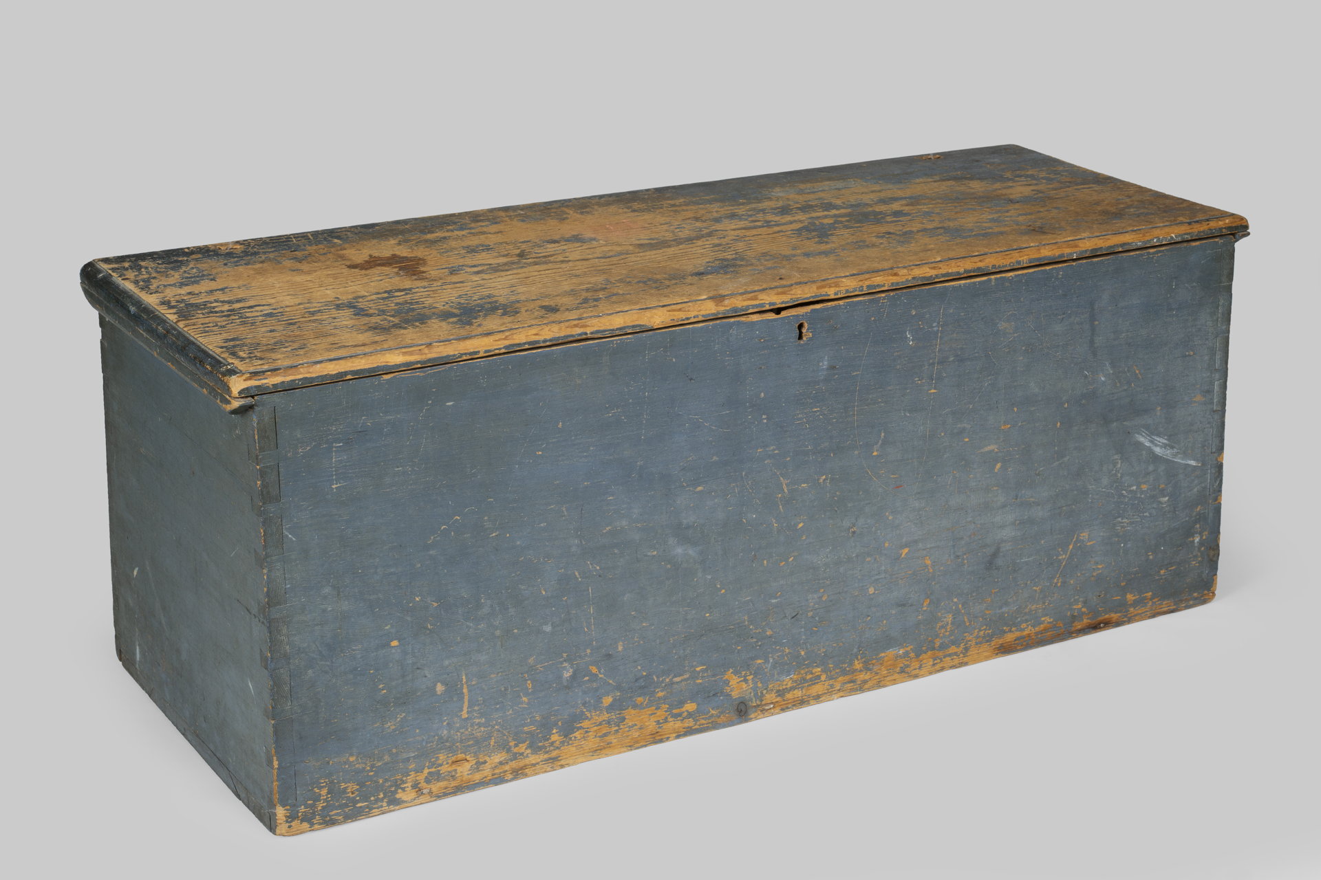 Blue Painted Sea Chest