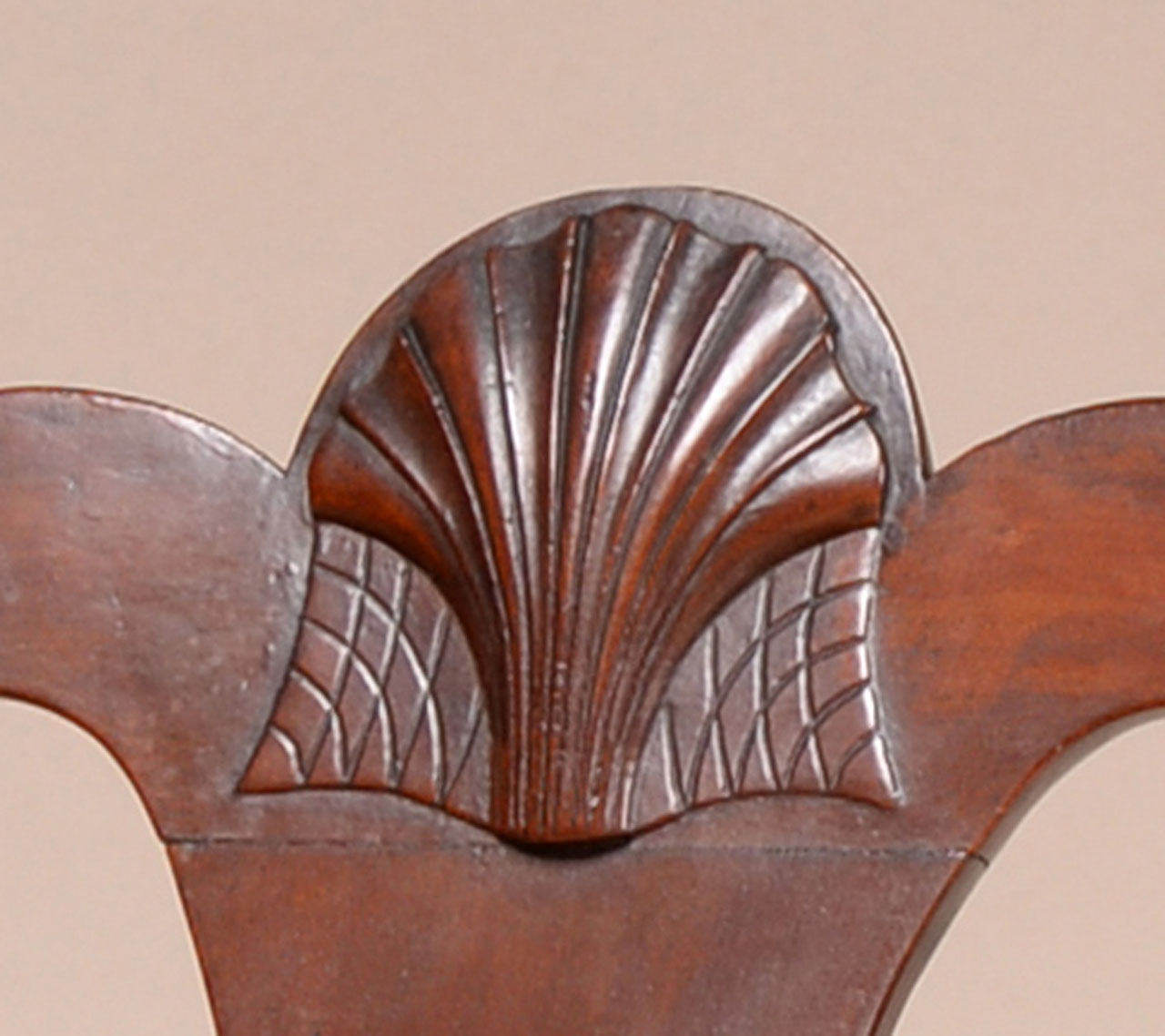 An exceptional Chippendale chair detail