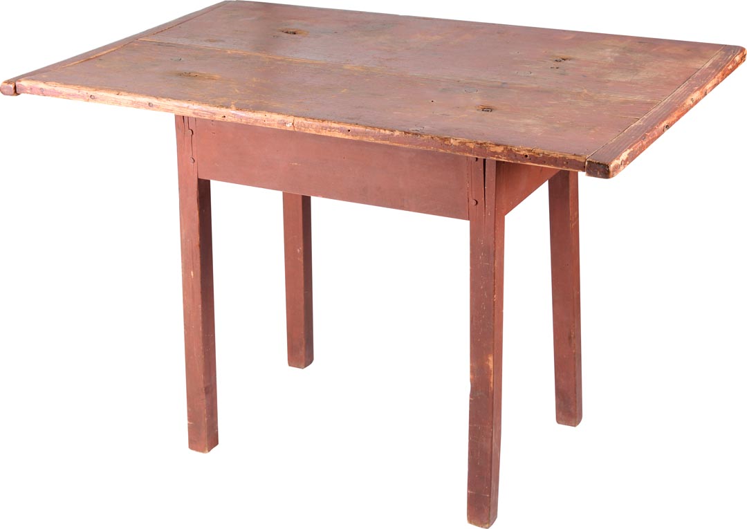 A country Chippendale work table