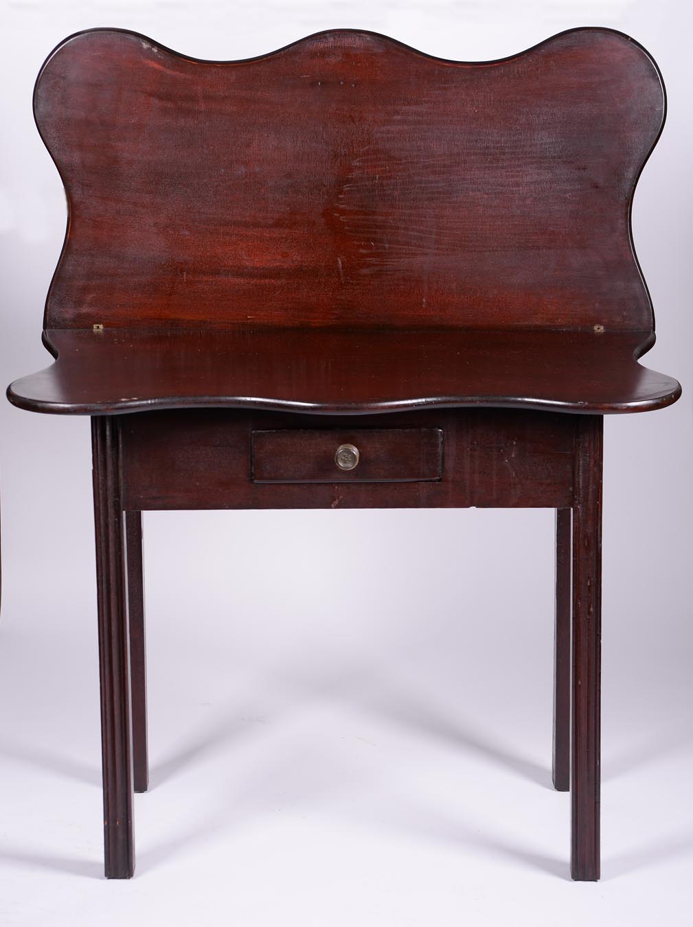 A very fine country Chippendale card table